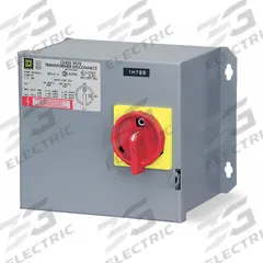 SQUARE D Transformer Disconnect: 500 VA Power Rating, Single Phase, 240 x 480V AC, 120V AC, 1 (MPN 9070SK500G1D1). Key specifications — Brand: SQUARE D; Input Voltage: 240 x 480V AC; Output Voltage: 120V AC; Phase: Single.
