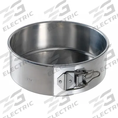 CHICAGO METALLIC Cake Pan: Springform Cake Pan Pan, Aluminum, Uncoated, 8 1/2 in Overall Dia - Cake Pans
