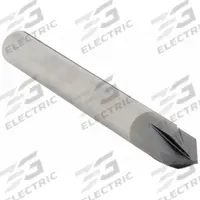 APPROVED VENDOR Chamfer Mill: Carbide, AlTiN Coated, 4 Flute, 60°, 3/8" Mill Dia, 2-1/2" OAL (MPN 209-064375B)