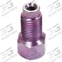 SUR&R Brake Line Adapter: Inverted Flare Union, 3/8"-24 Thread Size, Steel, 4 Pieces, 4 PK (MPN BR500). Key specifications — Material: Steel; Product Type: Inverted Flare Union; Thread Size: 3/8"-24; Brand: SUR&R; Color: Silver.