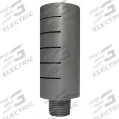 SPEEDAIRE Silencer Muffler: 3/8 in NPT, 1 in Hex Size, Aluminum, Mesh SST, 300 psi Max Op Pressure (MPN 1EJW8). Key specifications — attr124412: SPEEDAIRE; attr124422: Mesh SST; attr124426: Aluminum.