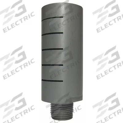 SPEEDAIRE Silencer Muffler: 3/8 in NPT, 1 in Hex Size, Aluminum, Mesh SST - Pneumatic Exhaust Silencers / Mufflers