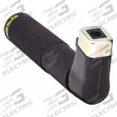 APPROVED VENDOR Electrode Holder: 600 A Max Amperage, For 3/8 in Max Dia, 2/0, Ball Point Screw (MPN 19N783). Key specifications — Holder Jaw Material: Copper Alloy; Wire Gauge: 2/0; Duty Rating: Medium Duty; Cable Connection Type: Ball Point Screw; Brand: APPROVED VENDOR; Manufacturer Part Number: 19N783.