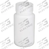 APPROVED VENDOR Laboratory Bottle: HDPE, 125 mL, 4 fl oz, Closure Included, Colorless, Polypropylene (MPN 8TLK1). Key specifications — Brand: APPROVED VENDOR; Graduated: No; Body Color: Colorless.