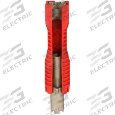 RIDGID Faucet and Sink Tool: Aluminum/Nylon, 14 in Handle Lg, 6 1/2 in, Bar Handle - Faucet & Sink Combination Tools