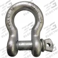 APPROVED VENDOR Anchor Shackle: Anchor Shackle, 36,000 lb Working Load Limit, Alloy Steel, Silver (MPN 55AY26). Key specifications — Body Color: Silver; Brand: APPROVED VENDOR.