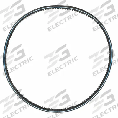 CHICAGO PNEUMATIC Metric V-Belt: XPA, XPALP1000, 1,000 mm Outside Lg, 13 mm Top Wd - XPA Section Metric V-Belts