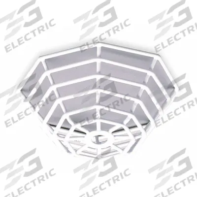 SAFETY TECHNOLOGY INTERNATIONAL Smoke Detector Guard: Steel, 7 in Overall Dp - Guards for Alarms & Wall Fixtures