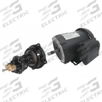 DAYTON Rotary Gear Pump: Direct Drive, 1 1/2 hp Horsepower, 230/460V AC, Cast Iron Body, Steel Gear (MPN 41TK18). Key specifications — Brand: DAYTON; Gear Material: Steel; Ports: 1/2" FNPT.