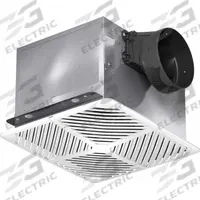 Bath Exhaust Fan: Ceiling, 101 cfm Max, 3 sones, 1 Speed, Round Duct (MPN 60RG34). Key specifications — Brand: DAYTON; Nameplate Voltage: 115V AC; Sensor Type: None; Duct Shape: Round; Heater: Without Heater; Includes: Acoustic Insulation; Mounting Location: Ceiling; Mounting Type: Adjustable Brackets.