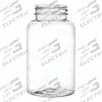 QORPAK Wide Mouth Bottle: PET, 200 mL, 6.75 fl oz, Colorless, 28-400, No Closure, No Closure (MPN 296045Z). Key specifications — Brand: QORPAK; Graduated: No; Body Color: Colorless.