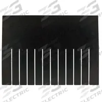 QUANTUM STORAGE SYSTEMS Divider: 15 3/4 in x 11 3/8 in, Plastic, Conductive, 2TB35, DG93120CO (MPN DS93120CO). Key specifications — Material: Plastic; Color: Black; Compatible Grainger Part Number: 2TB35; Compatible Manufacturer Model Number: DG93120CO; Brand: QUANTUM STORAGE SYSTEMS.