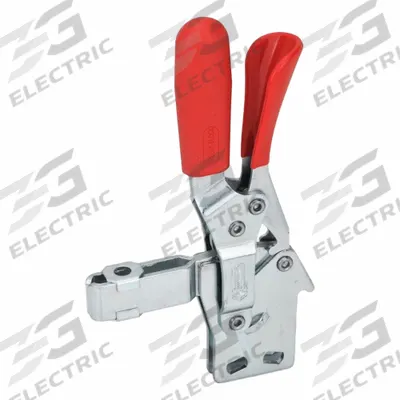 JW WINCO Vertical Acting Toggle Clamp: Locking Vertical Handle, Flange Base Mounting - Standard Toggle Clamps