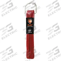 SOF SOLE Boot and Shoe Laces: 84740, Red, Polyester, 45 in Overall Lg, Round, Tie, 1 PR. Key specifications — Color: Red; Brand: SOF SOLE; Lace Type: Tie; Material: Polyester.