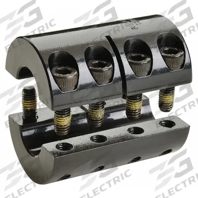 RULAND MANUFACTURING Rigid Shaft Coupling: 16 mm Bore Dia 1, 16 mm Bore Dia 2 - Two-Piece Rigid Shaft Couplings