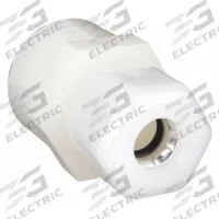 PARKER Compression Fitting Adapter: 1/4 in OD x 1/8 in Pipe Size, Compression x FNPTF, Nylon (MPN N4FC2). Key specifications — Brand: PARKER.