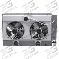DAYTON Gas Wall and Ceiling Unit Heater: 300,000 BtuH Heating Capacity Input, Propeller, Propane (MPN 55FG81). Key specifications — Fuel Type: Propane; Combustion Type: Field Convertible; Brand: DAYTON; Fan Type: Propeller; Gas Connection Size, Gas Connection Type: 3/4 in NPT, Male; Overall Dimensions - H x W x D: 34 in x 55-1/4 in x 44-3/4 in.