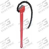 WESTWARD Chain Wrench: Natural, For 7 1/2 in Outside Dia, 29 1/2 in Chain Lg, 36 in Handle Lg (MPN 39CG53). Key specifications — attr309935: Alloy Steel; attr309937: Cast Iron; attr324945: WESTWARD; attr380425: Chain Wrench; attr309951: Natural.
