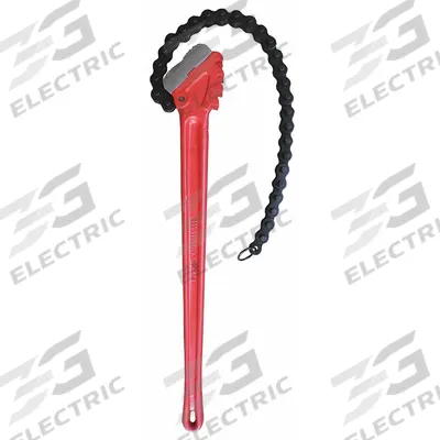 WESTWARD Chain Wrench: Natural, For 7 1/2 in Outside Dia, 29 1/2 in Chain Lg - Double End Chain Wrenches