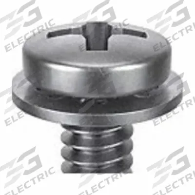 SEMS Screw: Internal Tooth, #8-32 Thread Size, 7/16 in Lg, Stainless Steel, Passivated - Machine Screws with Internal Tooth Lock Washers