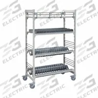 CAMBRO Shelving: 1 Shelves, 45 Slots, 24 in Dp, 75 1/4 in Ht, 48 in Wd, 42 Trays/96 Domes (MPN CPMU244875D1PKG). Key specifications — Brand: CAMBRO.