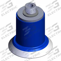 SMC Vertical Vacuum Inlet: Flat, M5 x 0.8 Vacuum Port, 20 mm Pad Dia, Food Grade Silicone Rubber, 40 (MPN ZP3P-T20PTSF-A5). Key specifications — attr1019136: ZP3P-T20PTSF-A5; attr1019138: SMC; attr1019139: 40.