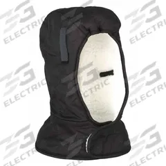 N-FERNO BY ERGODYNE Hard Hat Liner: Nylon, Ears/Head/Neck, Hook-and-Loop, Black, Universal (MPN 16952). Key specifications — Adjustment Type: Hook-and-Loop; Attachment Type: Hook-and-Loop; Compatible with Series: N-Ferno; Includes: Liner only; Cooling: No; Closure Type: Hook-and-Loop; Includes Neck Shade: Yes; Areas Covered: Neck.