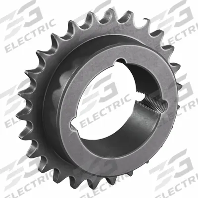 TRITAN Bushed Roller Chain Sprocket: For 40 Chain, 26 Teeth, 4.148 in Pitch Dia - Size 40 Bushed-Bore Roller Chain Sprockets