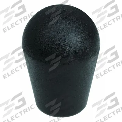 INNOVATIVE COMPONENTS Hand Knob: Tapered, Plastic w/ Steel Thread, 1/4"-20 - Tapered Knobs with Threaded Hole
