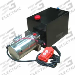 MAXIM Hydraulic Power Unit: 1.3 gpm, 3,000 psi Max. Pressure, 12 qt Reservoir Capacity, 12V DC (MPN 253107). Key specifications — attr96377: 1.3 gpm; attr96380: 12V DC; attr96382: SAE 6; attr96383: SAE 6; attr98855: MAXIM; attr96386: Steel.
