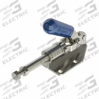 JERGENS Straight-Line Toggle Clamp: Flange Base Mounting, Std Horizontal Handle, 1 in Plunger Ht (MPN 70049). Key specifications — attr668201: JERGENS.