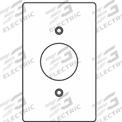 HUBBELL KILLARK Weatherproof Cover: Copper-Free Aluminum, FD/FS, Round Receptacles, 1 Gangs - Aluminum & Zinc Weatherproof Electrical Box Covers
