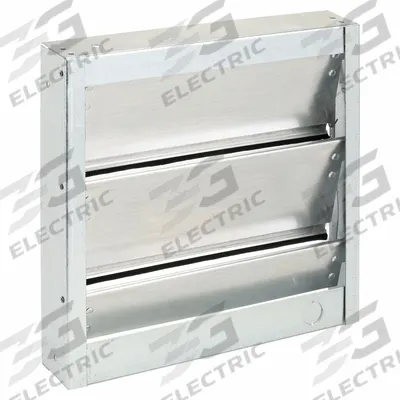 Dayton 11.75"H-W 4.5"L Alu Univ Backdraft Dampr: For 12 in Fan, For 12 in Nominal Duct Dia - Universal-Mount Backdraft Dampers