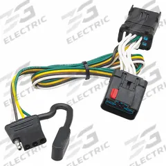 REESE T-Connector: 4-Way, Plastic/PVC, 16 ga Wire Gauge, Dust Cover (MPN 118381)