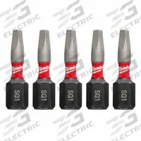 MILWAUKEE Insert Bit: Insert Bit, Imperial, #1 Bit Size, S1 Bit Industry Size, Std, Hex, 5 PK (MPN 48-32-4621). Key specifications — attr1119721: Standard; attr1119722: MILWAUKEE; attr1119715: Alloy Steel; attr1119719: Hex; attr1202622: #1.