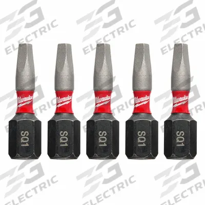 MILWAUKEE Insert Bit: Insert Bit, Imperial, #1 Bit Size, S1 Bit Industry Size, Std - Insert Bits