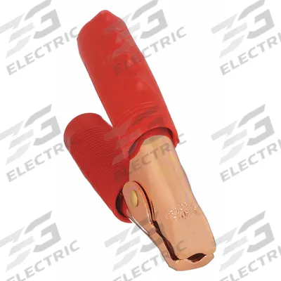 WESTWARD Battery Clamp: Parrot, Clamp, 800 A Max Current, 12V/24V, Copper, 1 to 4 AWG - Alligator Clips