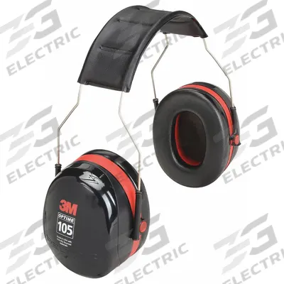 3M PELTOR Earmuffs: Over-the-Head Earmuff, Passive, 30 dB NRR, Foam/Polyurethane/PVC - Over-the-Head Earmuffs