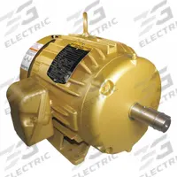 BALDOR General Purpose Motor: Rigid Base Mount, Totally Enclosed Fan Cooled, 5 hp, 208-230/460V AC (MPN EM3665T). Key specifications — Brand: BALDOR; Nameplate Voltage @ 60 Hz: 208-230/460V AC; Full Load Current @ 60 Hz: 13.2/6 A; Nameplate RPM @ 60 Hz: 1,750 RPM; Motor Enclosure: TEFC.