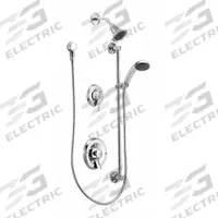 MOEN Shower Faucet: Commercial, 1.5 gpm Fixed Showerhead Flow Rate, Brass/Stainless Steel, 1 Handles (MPN 8342EP15). Key specifications — attr1163385: Brass; attr1172819: Commercial.