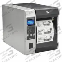 ZEBRA Industrial Printer: ZT600, 6.6 in Max. Print Wd, 12 in/sec, Tear Off Dispensing, Wired (MPN ZT62063-T010100Z). Key specifications — Brand: ZEBRA; Printer Connectivity: Ethernet; Print Speed: 12 in/sec; Dispensing Style: Tear Off; Wire Communication: Wired; Printer Series: ZT600; Screen Type: Push Button.