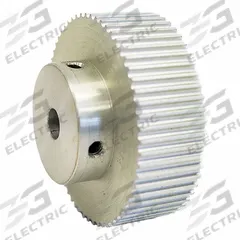 DAYTON Timing Pulley: Modified Curvilinear, Fixed, For GT Timing Belt Section, For 15 mm Belt Wd (MPN 60-3P15-6A4). Key specifications — Brand: DAYTON; Finish: Clear Anodized; For Belt Series: Powerhouse®.
