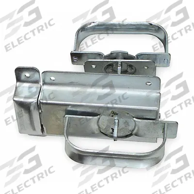 APPROVED VENDOR Swinging Door Latch: Swinging Door Latch, Lockable, 3/8 in Bolt Head Dia - Gate Latches