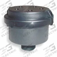 SOLBERG Filter Silencer: 1/2 in (M)NPT Inlet Size, 6 cfm, 2.25 in Overall Ht, 2.62 in Outside Dia (MPN PS-04-050). Key specifications — attr60071: PS-04-050; attr60074: SOLBERG.