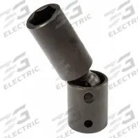 PROTO Flex Impact Socket: 13 mm Socket Size, 6-Point, Deep, Black Oxide, Not Tether Capable, Metric (MPN J75413MP). Key specifications — attr1204097: Black Oxide; attr1204098: Not Tether Capable; attr1204109: PROTO; attr1204102: 13 mm.
