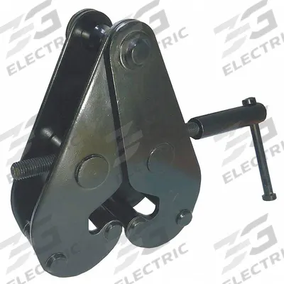 Dayton Beam Lifting Clamp: Beam Flange Clamp, Steel, 10 1/4 in Max Jaw Opening - Beam Lifting Clamps