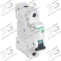 SCHNEIDER IEC Supplementary Protector: 32 A Amps, 60V DC, 14kA at 120/240V AC, Screw Clamp, C60SP, C (MPN M9F22132). Key specifications — Brand: SCHNEIDER; Terminal Connection: Screw Clamp; DC Voltage Rating: 60V DC; Max. AIR Rating: 14kA at 120/240V AC; Series: C60SP; AC Voltage Rating: 240/415V AC; Curve Type: C.