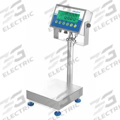 ADAM EQUIPMENT Food Scale: 9 3/4 in Weighing Surface Dp, 9 3/4 in Weighing Surface Wd, LCD, GGS65a. Key specifications — Connection Ports: RS-232; Readability: 1 g; Brand: ADAM EQUIPMENT.