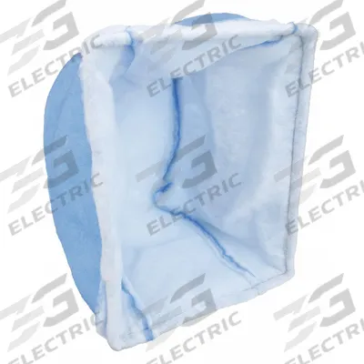 GRAINGER Cube Air Filter: 16 in x 20 in x 15 in, 1 Pockets, Synthetic, Blue/White - 3-Ply Cube Air Filters