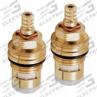 ADVANCE TABCO Cartridge: For Advance Tabco Series, Use with Hot/Cold Water, Brass, Unfinished, 2 PK (MPN K-07). Key specifications — Compatible Series: Advance Tabco; For Water Temperature: Hot/Cold; Compatible Brand: Advance Tabco; Product Type: Cartridge; Includes: Hot and Cold Cartridges; Material: Brass.